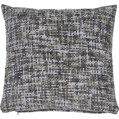 Dekokissen DONE. "Twist", grau (taupe, meliert), B:45cm H:1cm L:45cm, Polyester, Dekokissen_Sitzkissen_Kissenhüllen, Geflochtene Optik