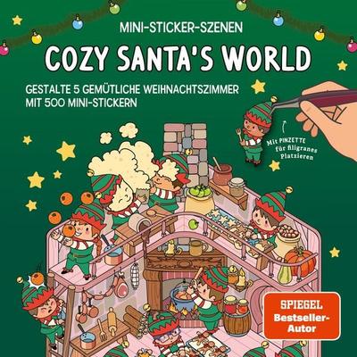 Mini-Sticker-Szenen – Cozy Santa’s World I 3D-Sticker, Taschenbuch von , Naumann & Göbel, 978-3-625-30009-0