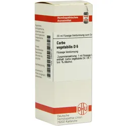 Carbo Veg D 6 20 ML
