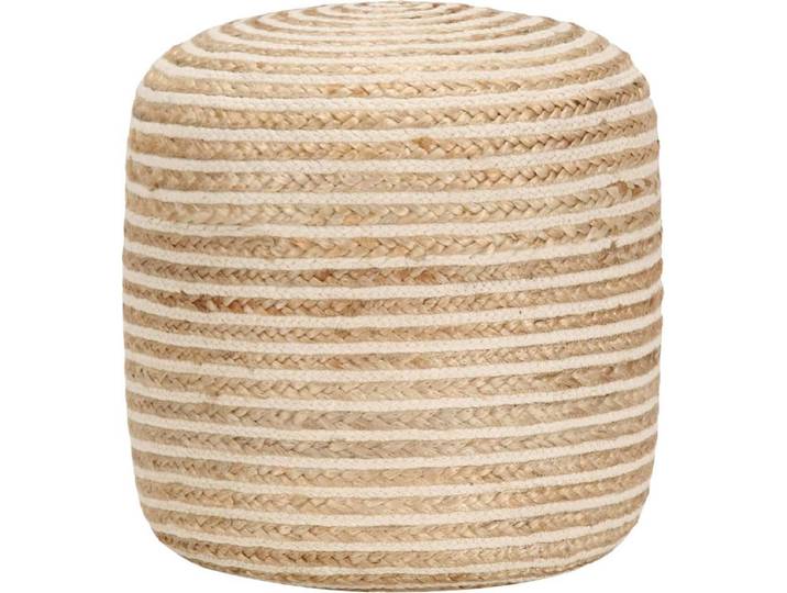 vidaXL - Poef - handgemaakt - 40x45 - cm - jute