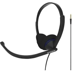 Koss CS200i Communication Headsets, On-Ear, Wired, Microphone, Black (NC, Kabelgebunden), Kopfhörer, Schwarz