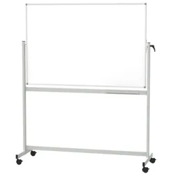 MAUL Mobiles Whiteboard MAULstandard, drehbar - 120 x 180 cm