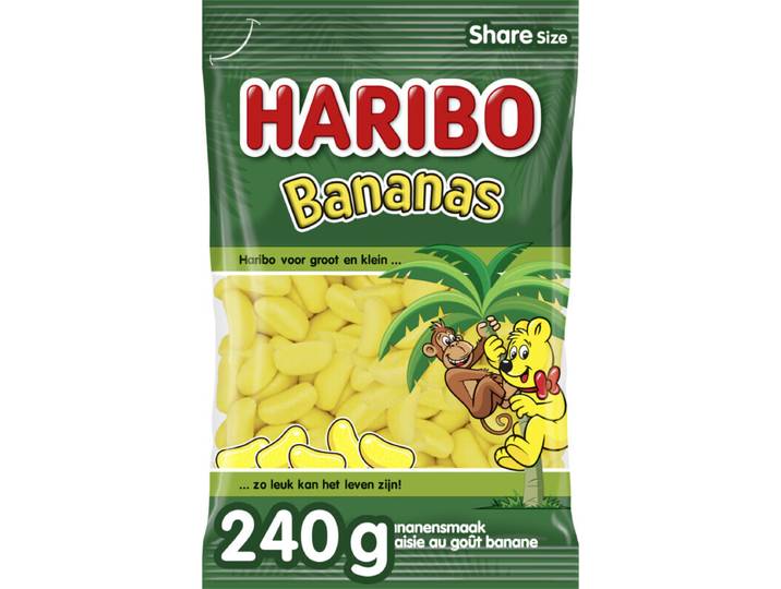 Haribo Bananen - 240 g