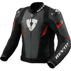 Revit Control perforierte Motorrad Lederjacke 46