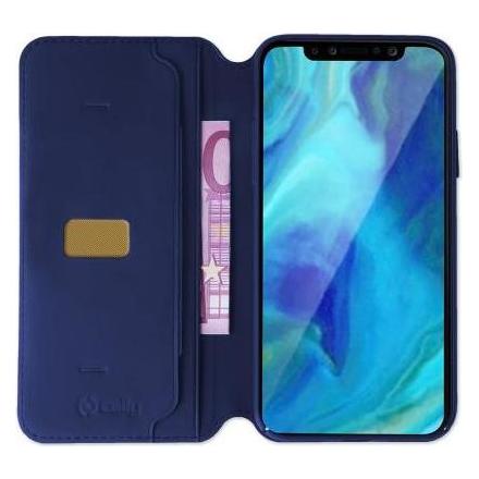 Celly Prestige Handytasche 15,5 cm (6,1') Pouch case Blau (Apple iPhone XR) (PRESTIGE998BL)