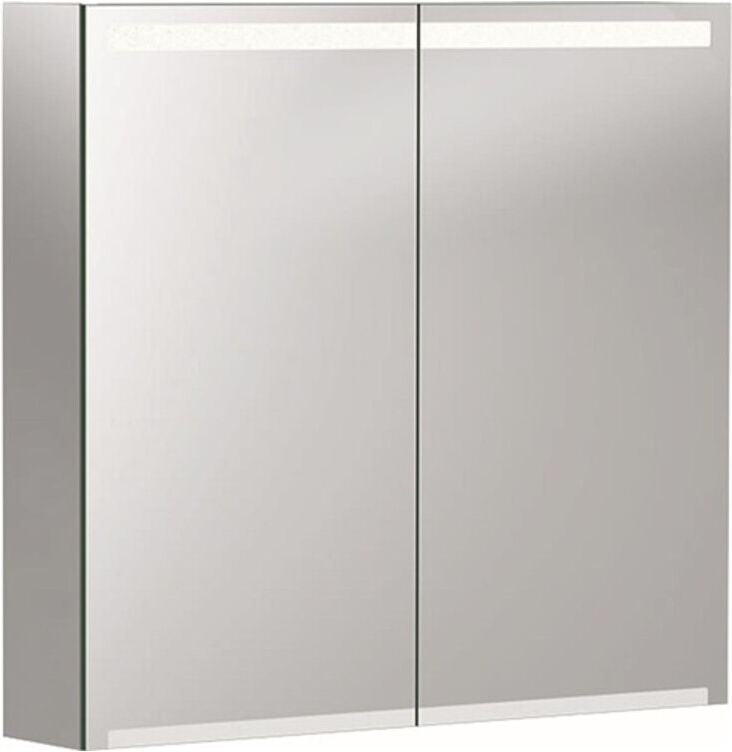 Geberit Spiegelschrank Option 75x70x15mm, mit Beleuchtung, 2 Türen (500205001)