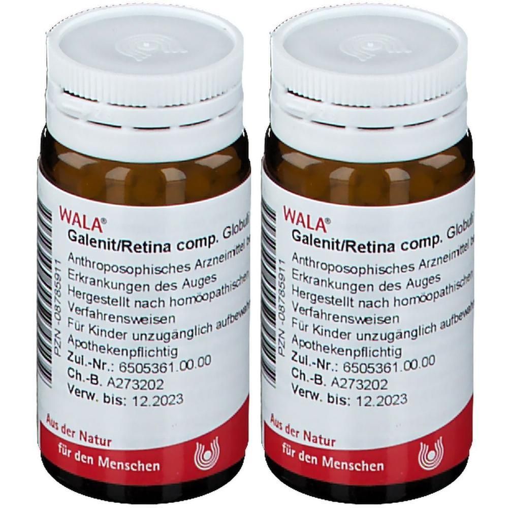 GALENIT/Retina comp.Globuli 2x 2x20 g Globuli