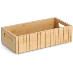 Aufbewahrungsbox STRIPES (LBH 30x15x8 cm) - braun - LBH 30x15x8 cm