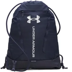 UNDER ARMOUR Hustle Turnbeutel 410 - midnight navy/midnight navy/metallic silver