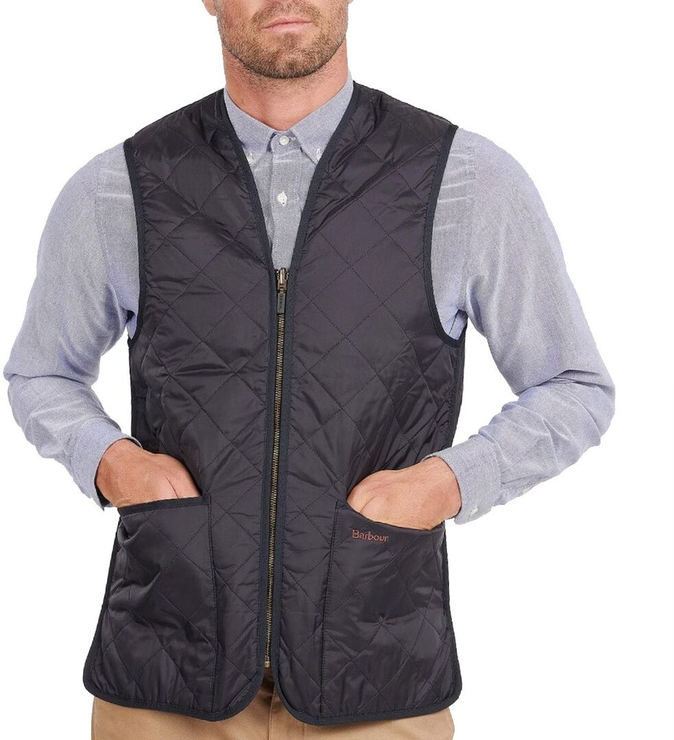 Barbour GILET QUILTED ZIP LINER uomo blu MLI0001 46