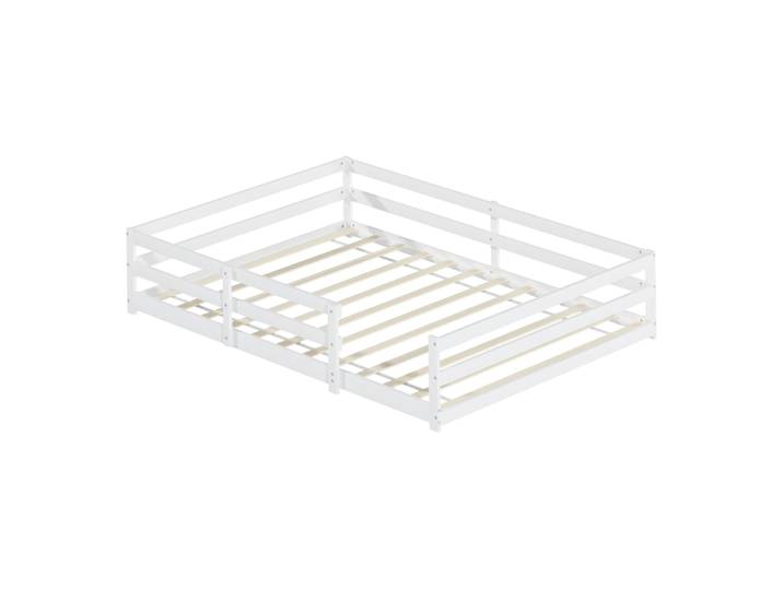 Lit montessori en pin blanc 140x200 cm