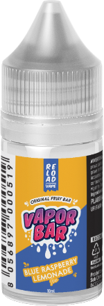 Reload Vape Blue Raspberry Lemonade Vapor Bar Aroma Mini Shot 10ml Limonata Lampone Blu Ice