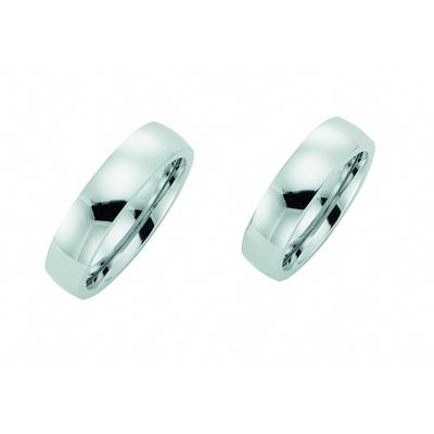 Partnerring ADELIA´S "Damen Edelstahl Freundschaftsring" Gr. 60, silber, Fingerringe, Damen, 60, Edelstahl, Edelstahlschmuck für Damen