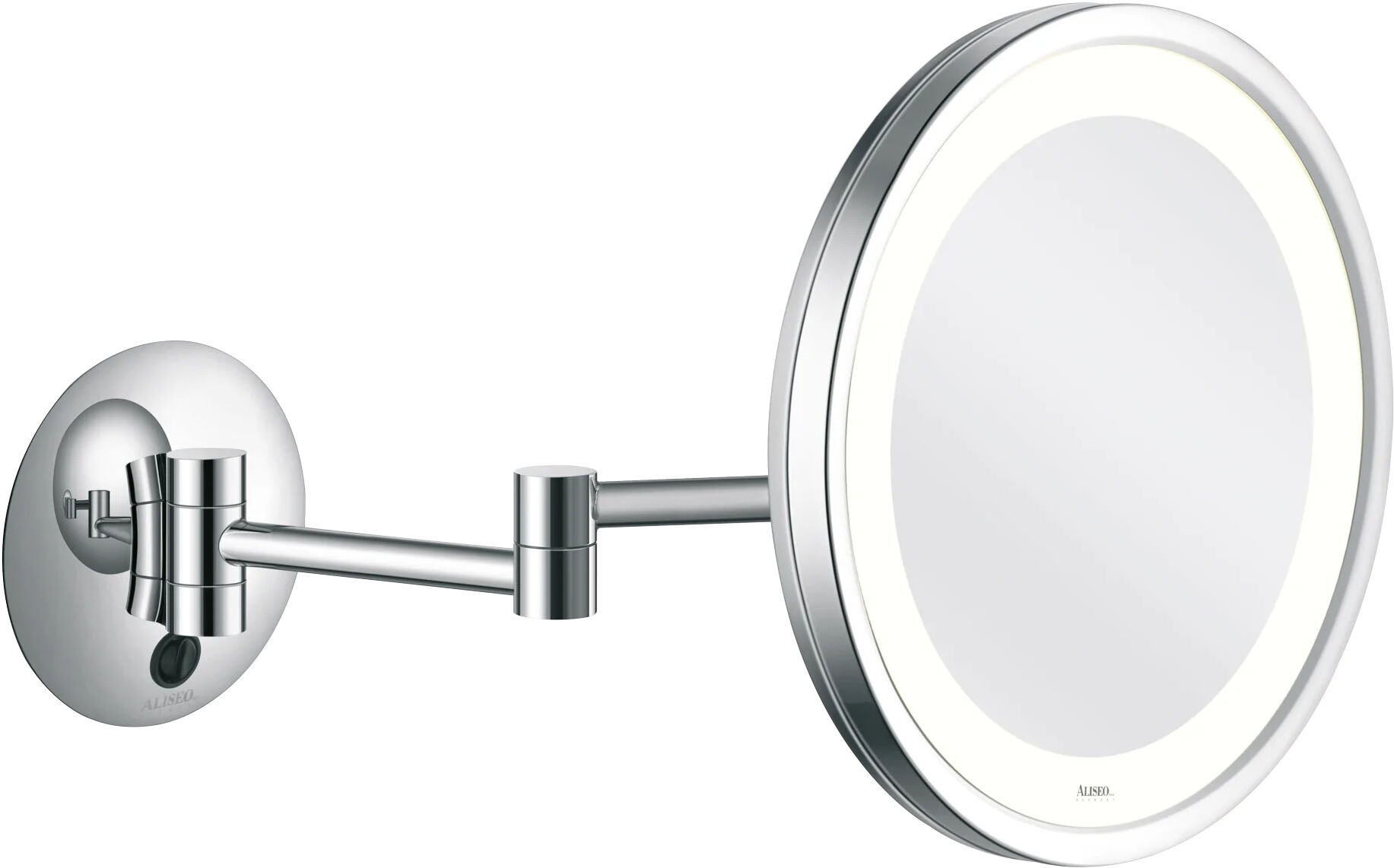 Aliseo Specchio illuminato con braccio doppio Led City Light 250 mm