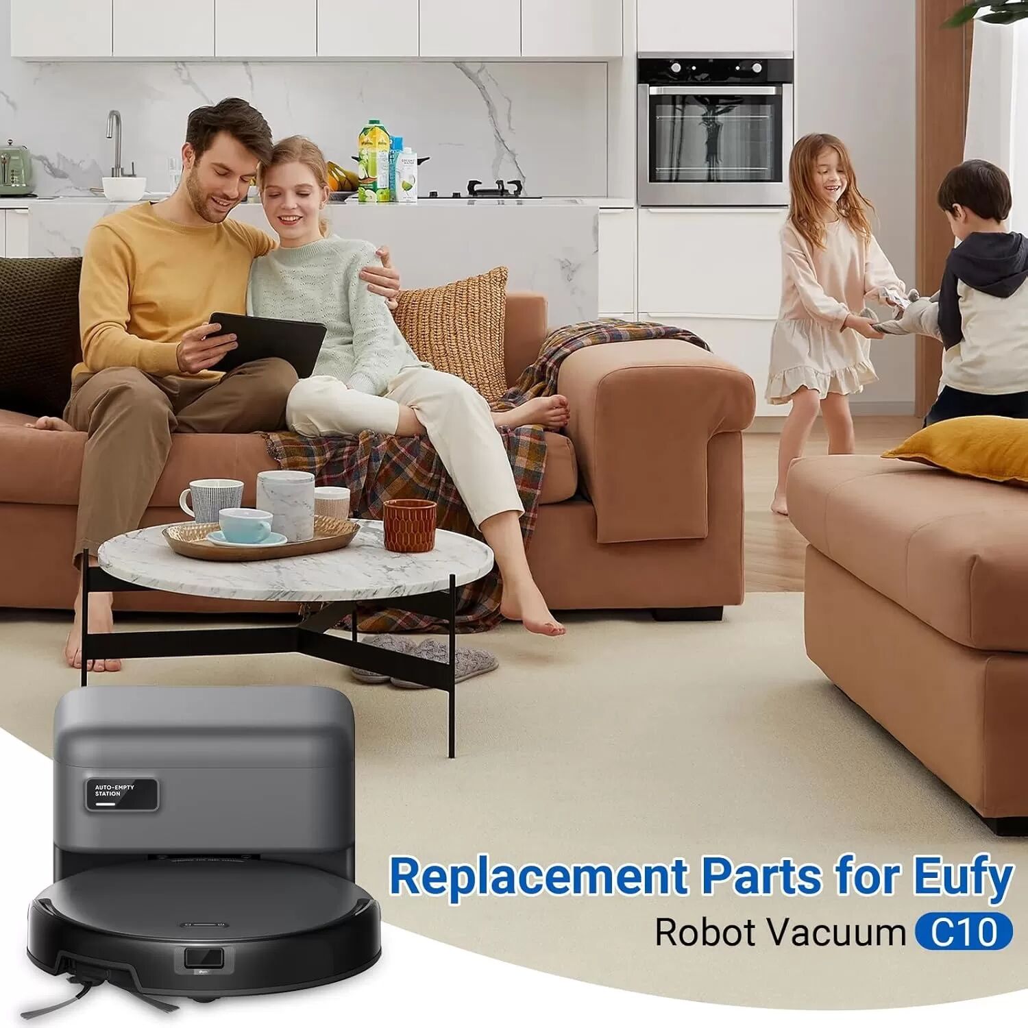 INF Eufy C10 Roboter Staubsauger Ersatz Zubehör Kit - Verbesserte Reinigungsleistung