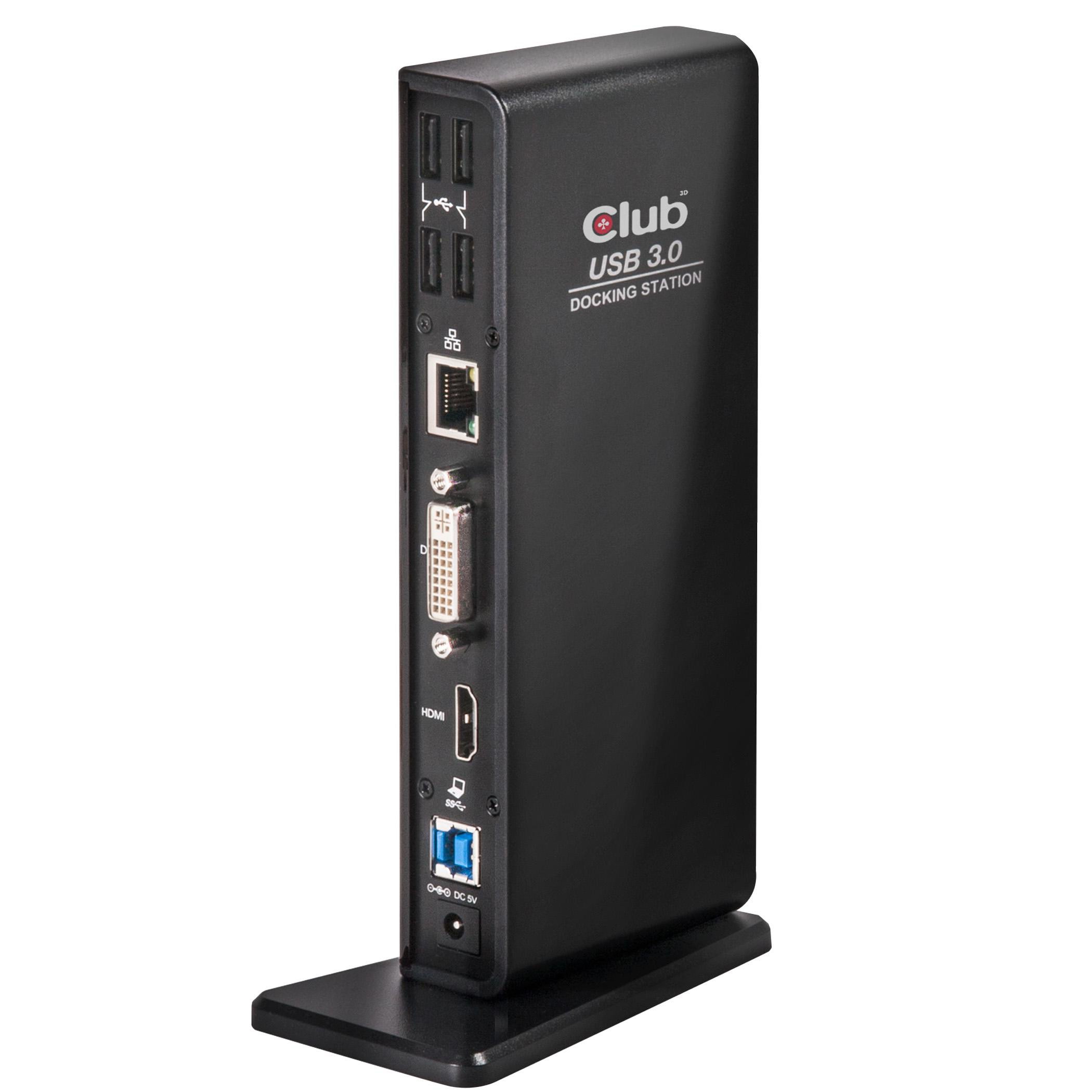 Club3D Club 3D Dual Display Docking Station CSV-3242HD