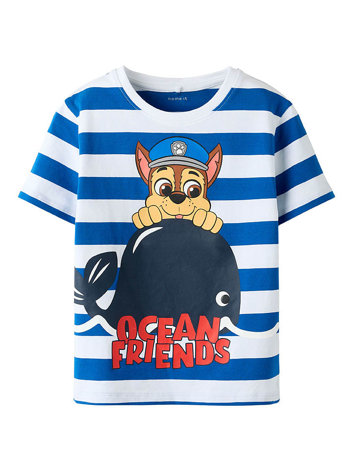 name it Shirt "Milan" in Weiß - 104