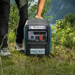 "Könner & Söhnen" Gleichstromgenerator KS 24VS-DC - Benzinmotor - 1.6kW Nennleistung