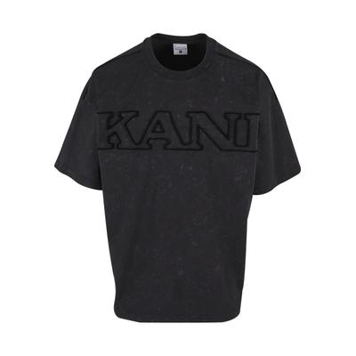 T-Shirt KARL KANI "Karl Kani Herren", Herren, Gr. S, schwarz, 100% Baumwolle, oversize, Rundhals, Shirts T-Shirt