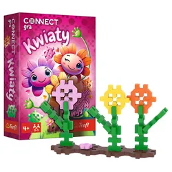 Spiel – Connect Blumen - Trefl 02887