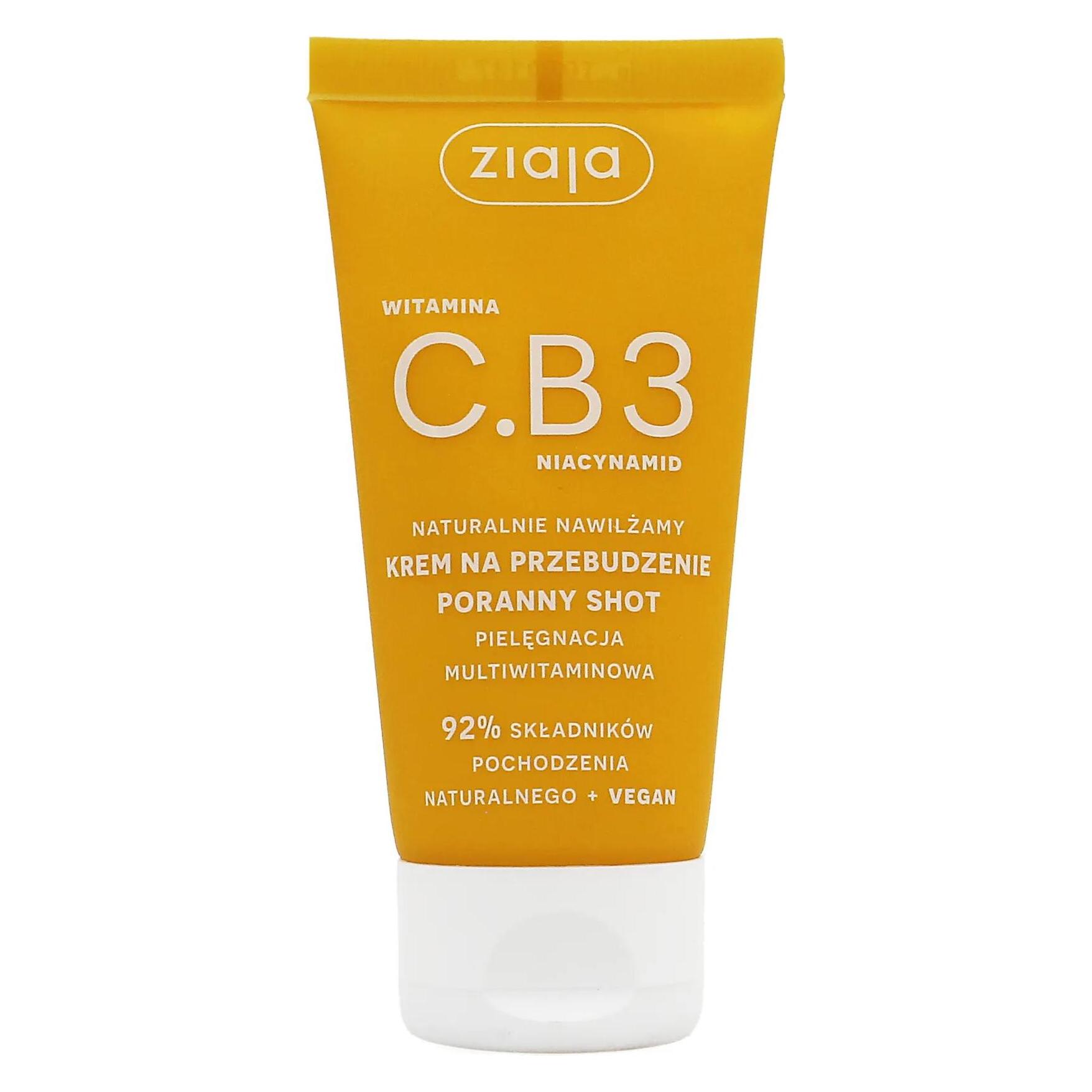 Ziaja Vitamin C.B3 Niacinamide Morning Shot Wake Up Cream 50ml (50 ml) (5901887054863)