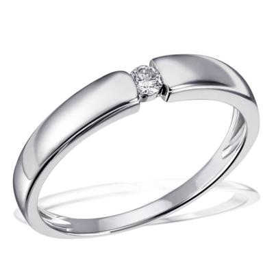 Silberring GOLDMAID Gr. 19, weiß, Fingerringe, Damen, 19, Silber 925 (Sterlingsilber), Silberring