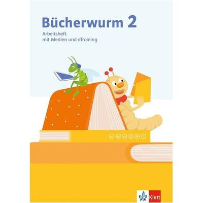 Bücherwurm 2. Arbeitsheft mit Medien und eTraining Klasse 2, Sonstige von , Klett Schulbuchverlag
