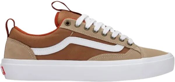 Skate Shoes Vans Old Skool 36+ (Khaki - 5)  - Brown;Orange - Size: 5 UK