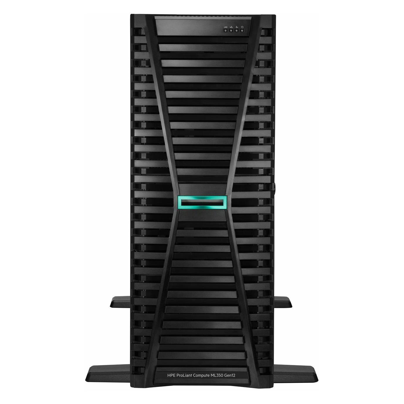 HPE E ProLiant Compute ML350 Gen12, Intel Xeon 6515P, 16c, -R, 8SFF, MR408i-o, SSD (64 GB) (P87795-425)