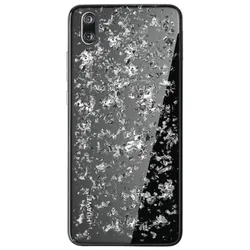 Puro Glam Cover Ice Light Silber für Huawei P20