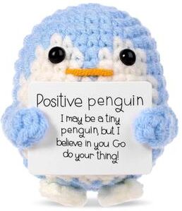 Inspire Essentials Handmade Crochet Plush Toy Emotional Support Mini Desk Decor Gift 2
