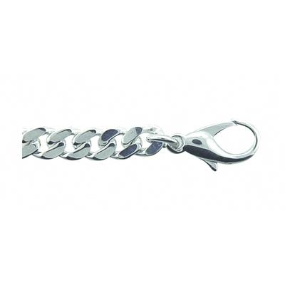 Armband ADELIA´S "19 cm Flachpanzer Armband 925 Silber", silber, Armbänder, Damen, 19cm, Silber 925 (Sterlingsilber), Armband, Silberarmband