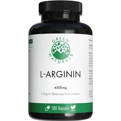 GREEN NATURALS L-Arginin Base 4500 mg vegan Kaps.