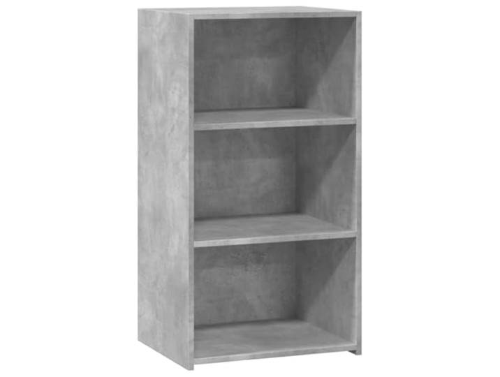 Sideboard Betongrau 50x41x93 cm Holzwerkstoff Stauraum, pflegeleichte Oberfläche, moderne Optik, vielseitig einsetzbar, robuste Konstruktion