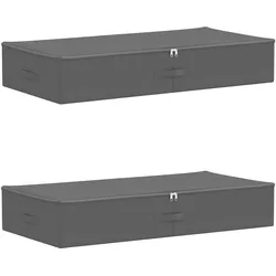 vidaXL, Aufbewahrungsbox, Aufbewahrungsbox (90 l, 2x, 100 x 50 x 18 cm)