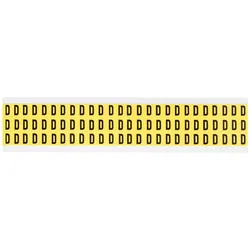 Brady, Etiketten, Etiketten Buchstabe D