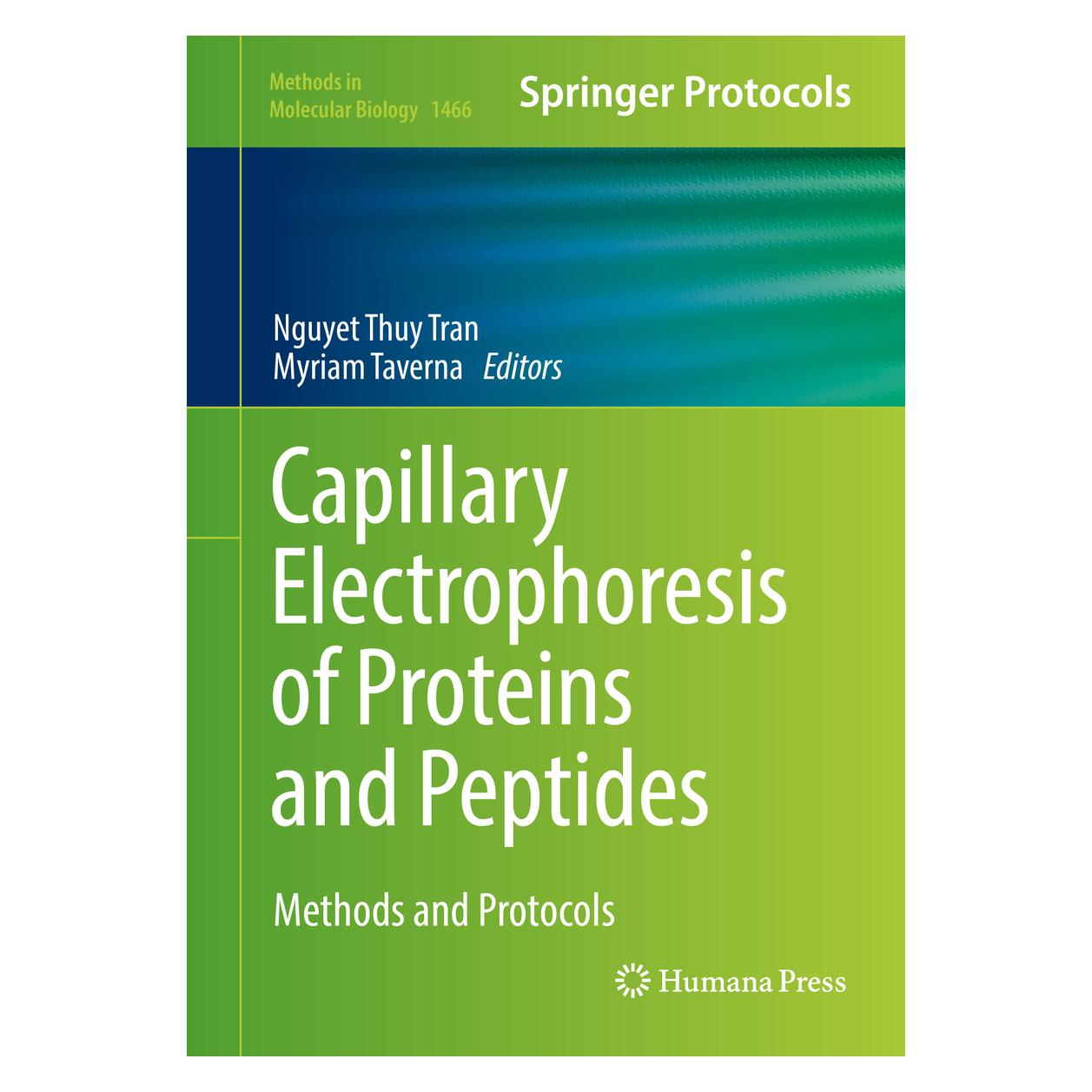 Springer Capillary Electrophoresis of Proteins and Peptides (Englisch, Hardcover, Myriam Taverna, Nguyet Thuy Tran) (9781493940127)