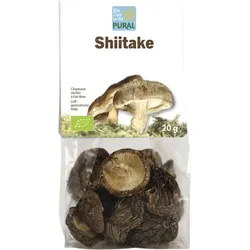 Pural Shiitake Pilze luftgetrocknete Hüte bio
