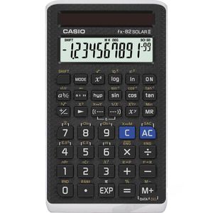 Casio Schulrechner FX-82 Solar II, nicht programmierbar, Solarbetrieb
