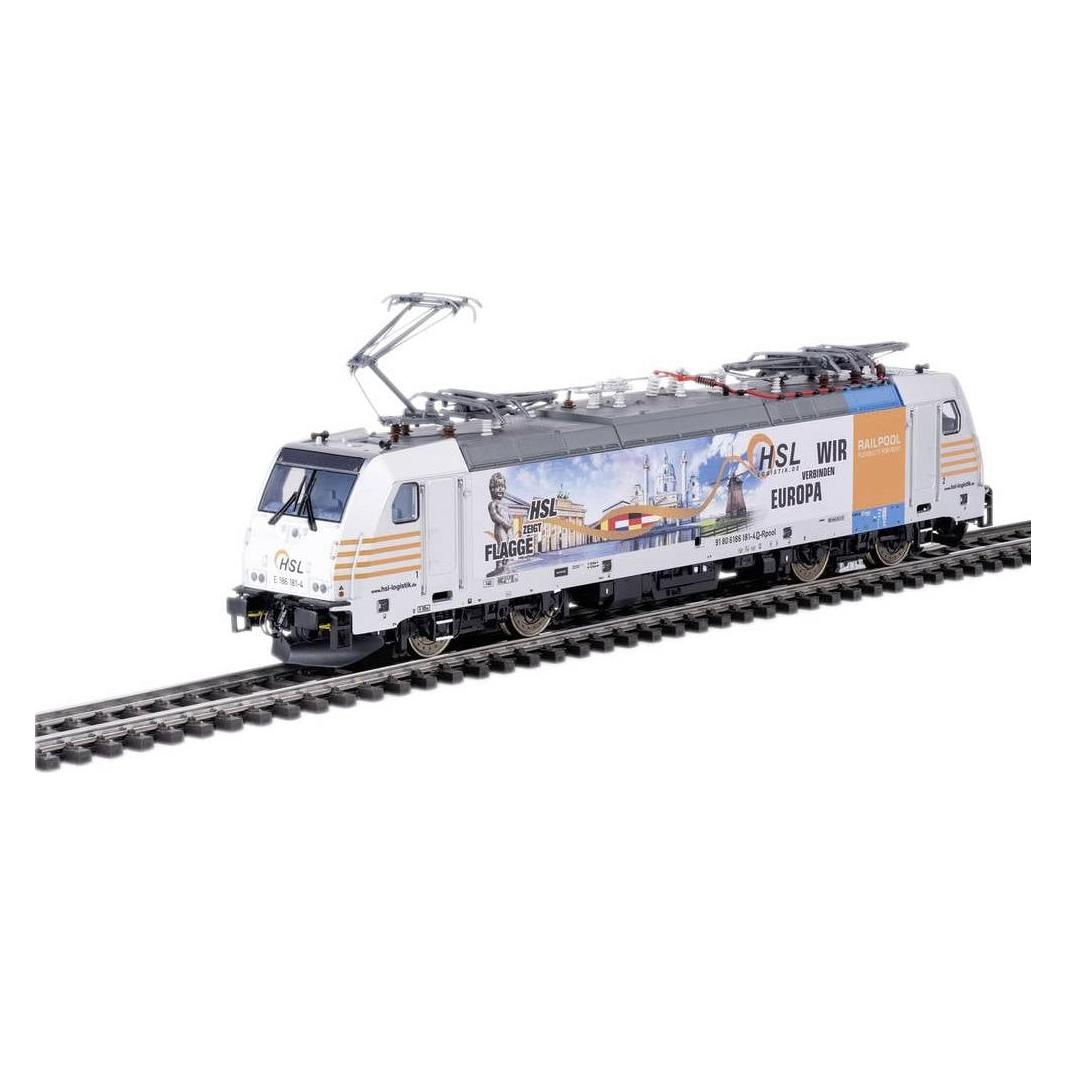Trix H0 25803 H0 E-Lok BR 186 der HSL (Spur H0) (25803)