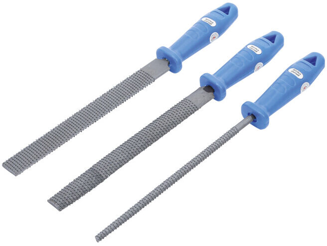 Jeu de râpes pour bois 200 mm 3 pièces BGS Do it yourself (50235)