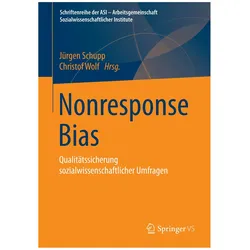 Nonresponse Bias, Fachbücher von Jürgen Schupp, Christof Wolf