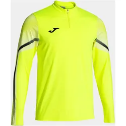 JOMA Elite XI 1/2-Zip Laufshirt 061 - fluorgelb/schwarz M