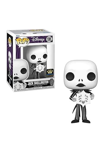 Funko Pop! Disney The Nightmare Before Christmas 30th Anniversary Jack Skellington met sneeuwvlok speciale editie nummer 1385