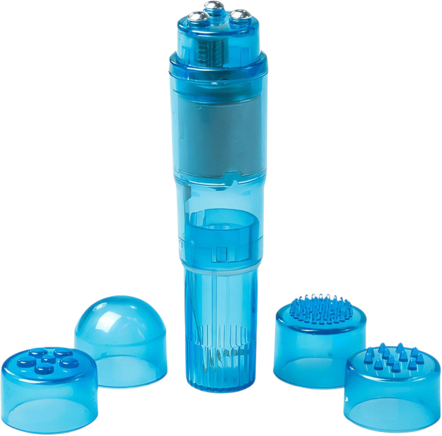 Easytoys Pocket Rocket - Vibrating Set - Blue (5-piece)
