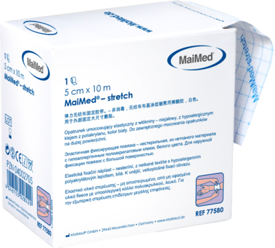 MaiMed GmbH MAIMED Stretch Fixiervlies 5 cmx10 m 1 St 04002705
