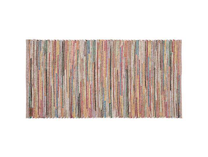 Teppich Krimml bunt Nadelstreifen Baumwolle 70 x 140 cm