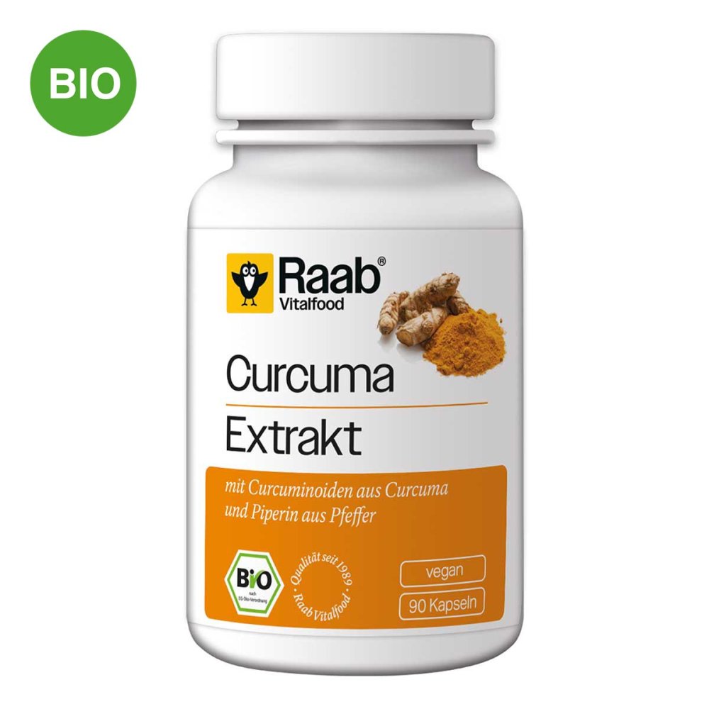 Raab Vitalfood GmbH Raab Vitalfood Curcuma Extrakt Bio Kapseln 19304607