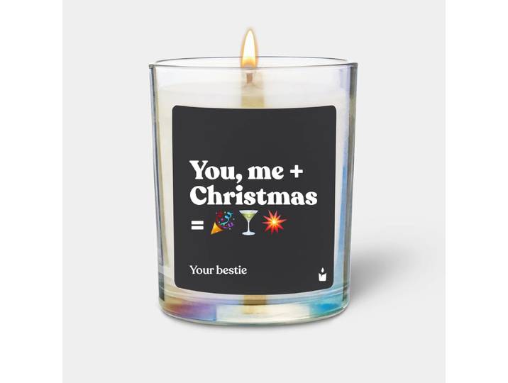 Duftkerze Flowery You, me + Christmas
