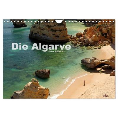 Die Algarve (Wandkalender 2027 DIN A4 quer), CALVENDO Monatskalender